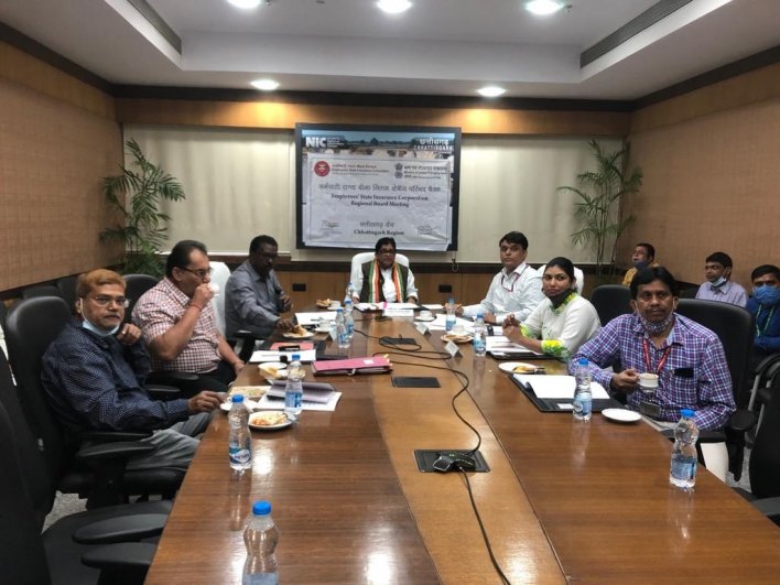 ESIC Regional Board Meeting-Chhattisgarh Region