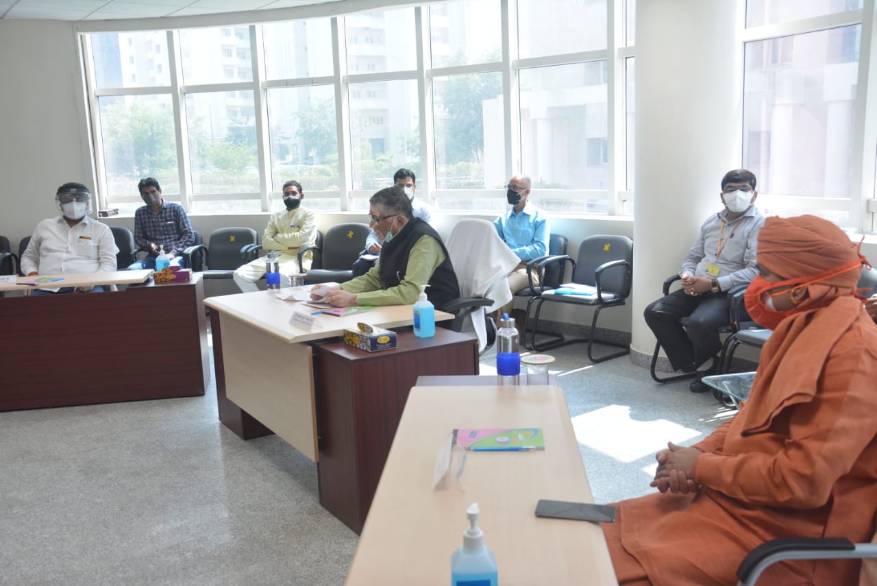 Press Release on Hon ble LEMs visit to ESIC Medical College and Hospital, Alwar