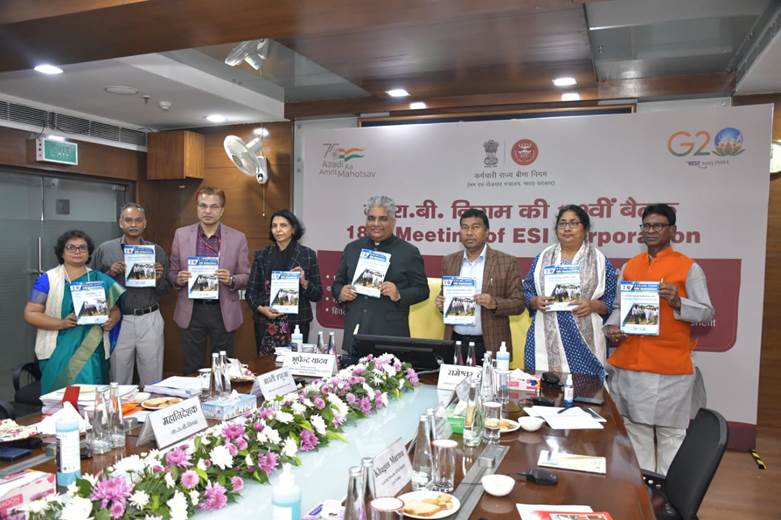 केंद्रीय श्रम एवं रोजगार मंत्री श्री भूपेंद्र यादव की अध्यक्षता में कर्मचारी राज्य बीमा निगम की 189वीं बैठक