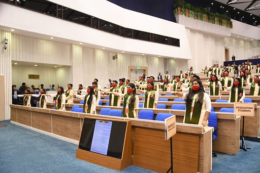Press Release on 1st Graduation Day of ESIC Medical College & Hospital, Faridabad held on 07.03.2021 in the august presence of Hon'ble Vice President of India